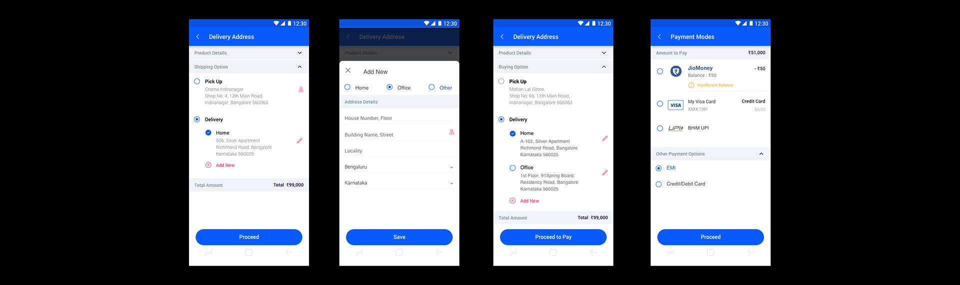 Accept Bid & Payment — Delivery & Checkout
